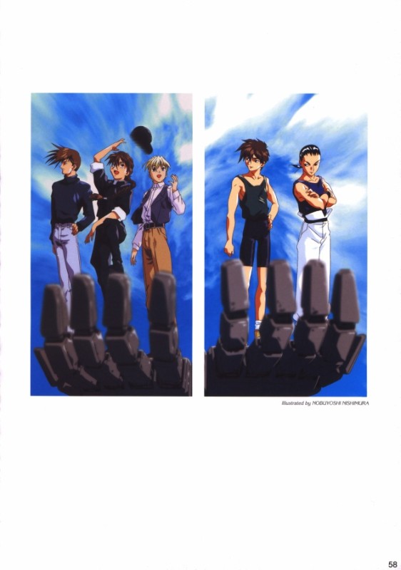 Otaku Gallery  / Art Books / Gundam Wing - Memorials II (The Legend Of Forever) / 059.jpg